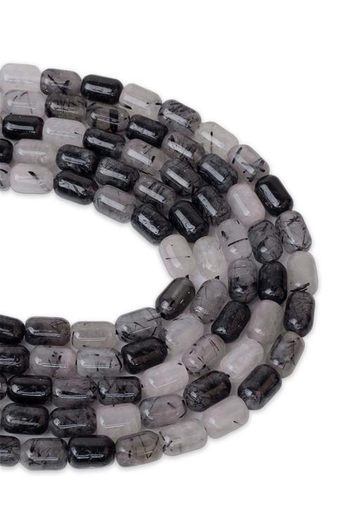 9X6 MM Rutil Kuvars Taşı Dizi