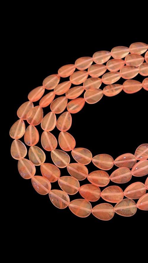 17x13 MM Gül Kuvars Taşı Dizi