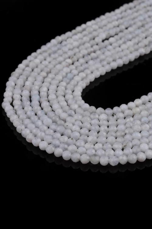 2 MM Faset Kesim Ay Taşı Dizi - Dizi0269