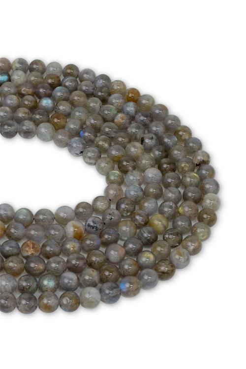 6 MM Labradorit Taşı Dizi