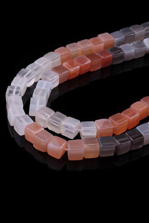 6X6 MM Küp Güneş Taşı Dizi - Dizi0293