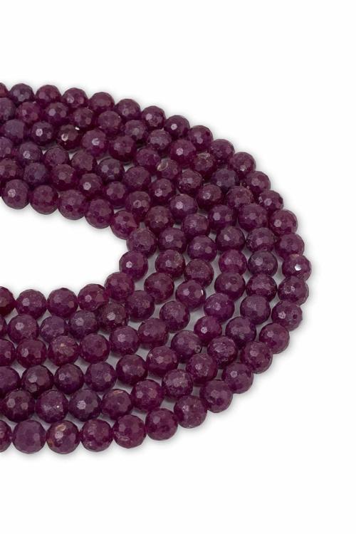 6 MM Faset Yakut Taşı Dizi A