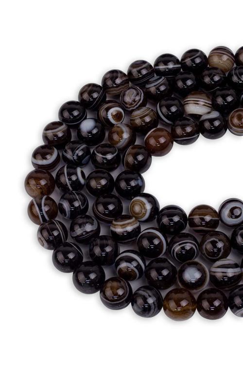 8 MM Göz Akik Taşı Dizi