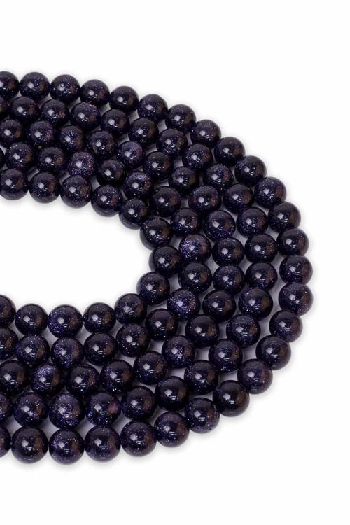 8 MM Lacivert Yıldız Taşı Dizi