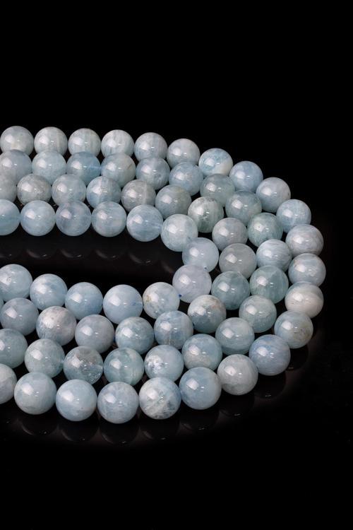 12 MM Akuamarin Taşı Dizi A