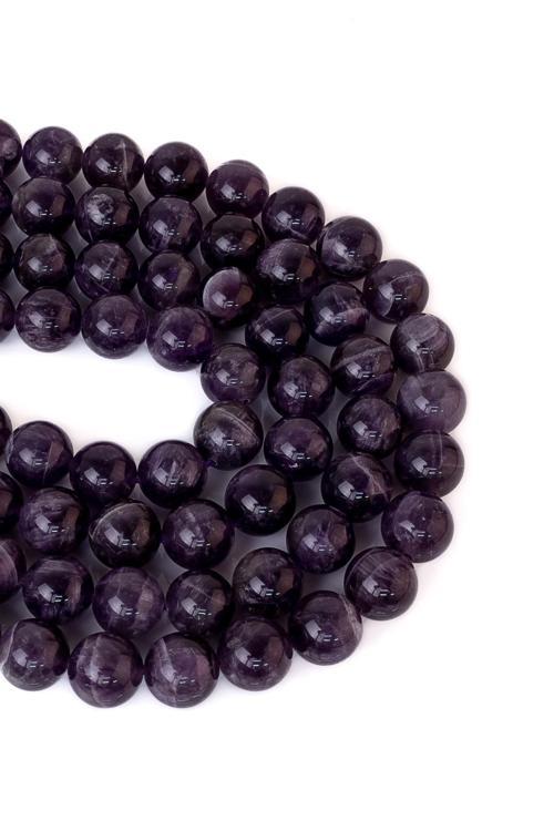 12 MM Ametist Taşı Dizi