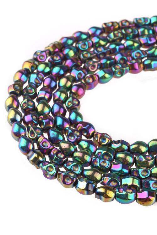 4X6 MM Kurukafa Hematit Taşı Dizi - DZ546