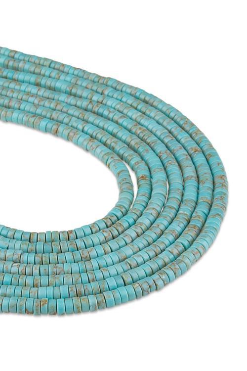 4X3 MM Rondela Varisit Doğal Taş Dizi