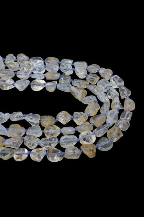 Şekilsiz Ham Topaz Taşı Dizi