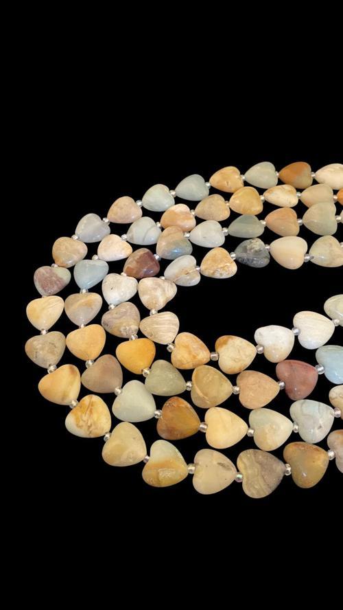 Kalp Amazonit Taşı Dizi