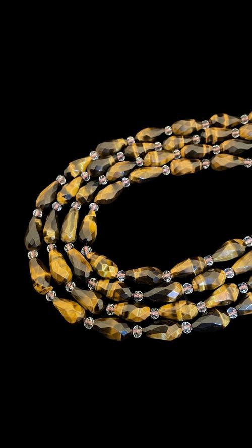 16x8 MM Kaplan Gözü Taşı Dizi