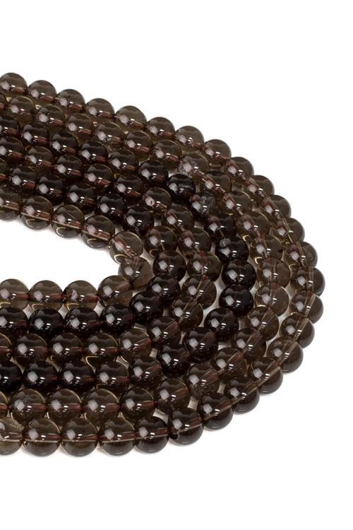 6 MM Dumanlı Kuvars Taşı Dizi A