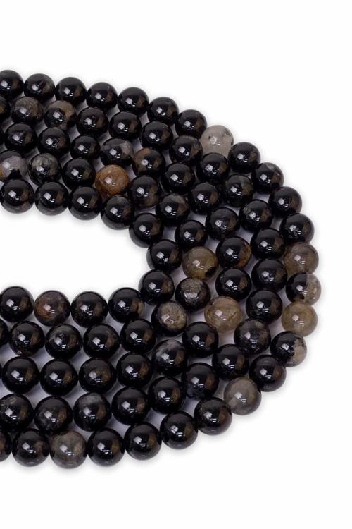 8 MM Siyah Turmalin Taşı Dizi
