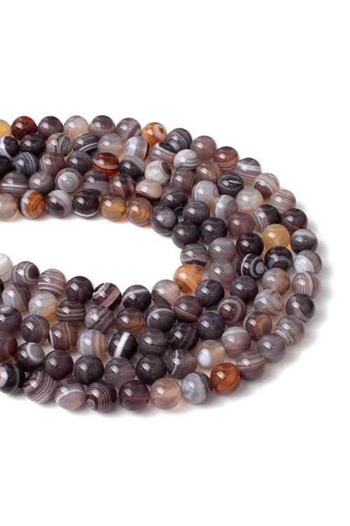 8 MM Botswana Akik Taşı Dizi