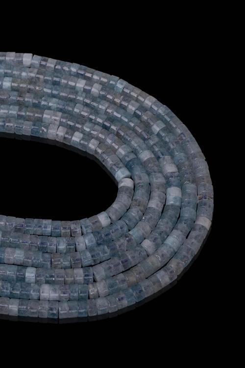 4x2 MM Akuamarin Taşı Dizi