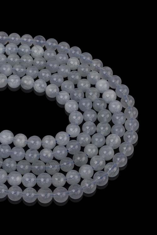 7 MM Akuamarin Taşı Dizi