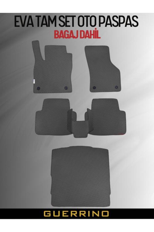 Volkswagen-Touran-(2003-2010) İçin Eva Ful Paspas Takımı (Metal Topukluk Hariç)