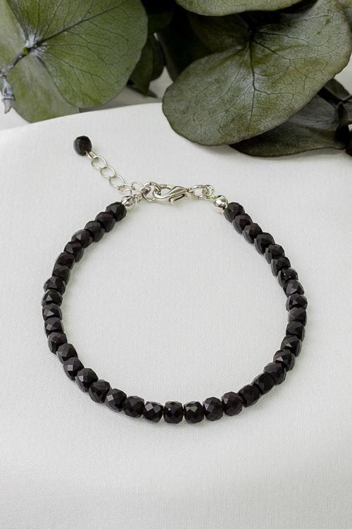 Obsidyen Taşı Bileklik