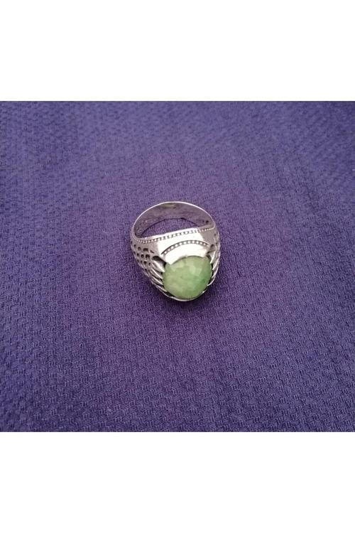 Mutluduvarlar Erkek Gümüş Yüzük Erkek Zümrüt Yüzük Erkek Yüzük