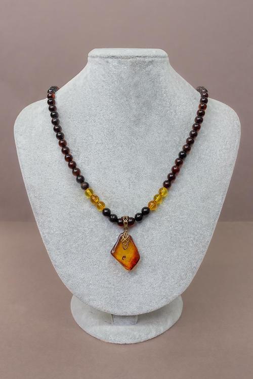 Sertifikalı Kehribar Kolye