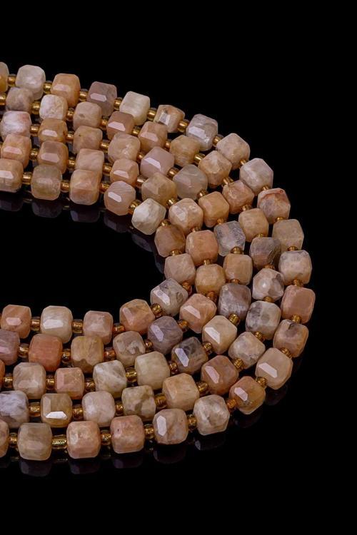 7X7 MM Küp Güneş Taşı Dizi