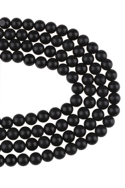 8 MM Şungit Taşı Dizi - DZ4059