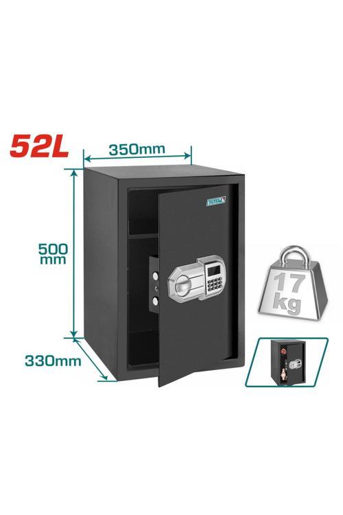 Elektronik Şifreli Para Kasası 52 Litre Yüksek Kalite TESF5001 NMS HIRDAVAT()