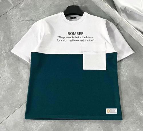MDB Unisex Torba Cep Detaylı  Parçalı Thirt  acivert
