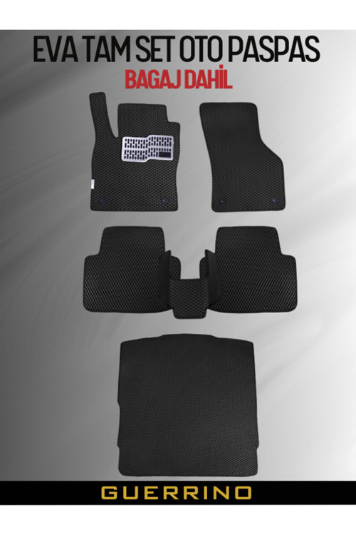 Mini-Cooper-R56-(2007-2014) İçin Eva Ful Paspas Takımı (Metal Topukluk Dahil)