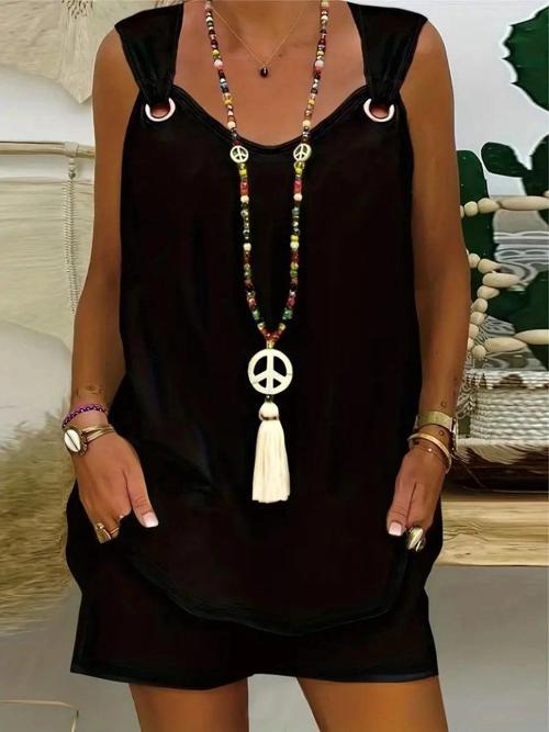 MDB Kadın Kolsuz V Yaka Kuş Gözü Detay Bluz Short Aerobin Ikili Takım