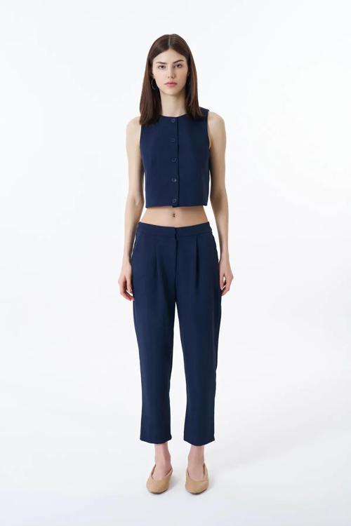 Kemer Detaylı Kadın Pantolon 23Y71154