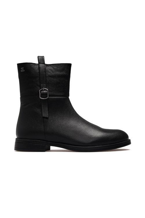 Kadın Hakiki Deri Casual Günlük Bot 25k 2552701k Z Siyah