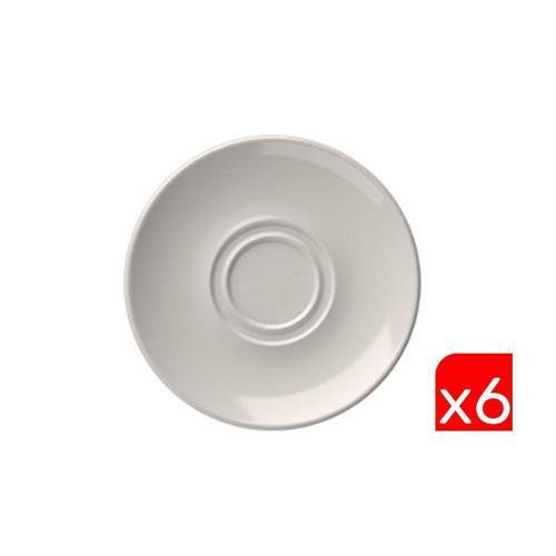 Porselen Lona Fincan Tabağı 16cm Taban Çapı 4cm 6 LI