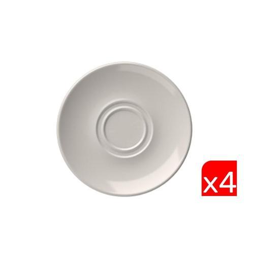 Porselen Lona Fincan Tabağı 16cm Taban Çapı 4cm 4 LÜ