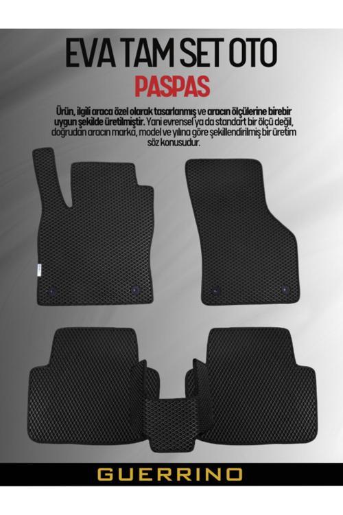 Peugeot-208-(2012-2019) İçin Eva İç Paspas Takımı (Metal Topukluk Hariç)