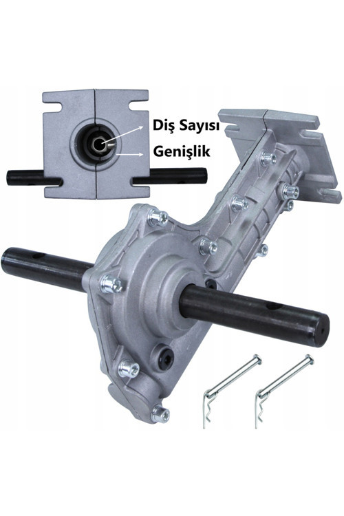 Tırpan Çapa Aparatı Gövdesi 28 MM 9 Diş