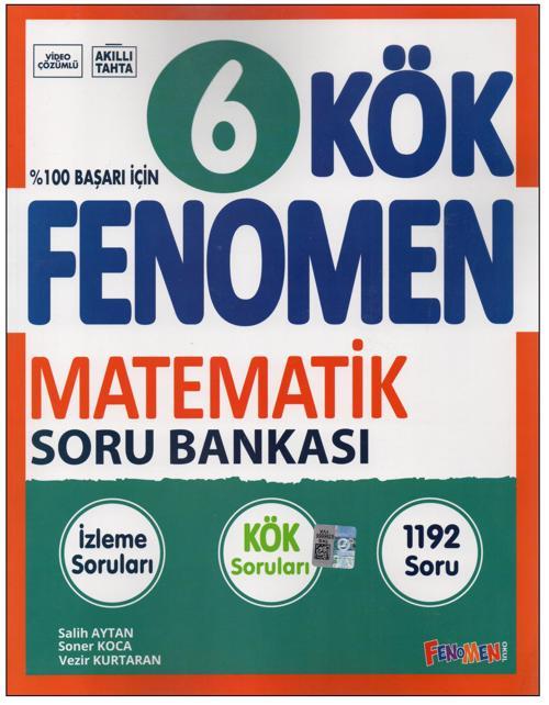 Fenomen 6.Sınıf KÖK Matematik Soru Bankası