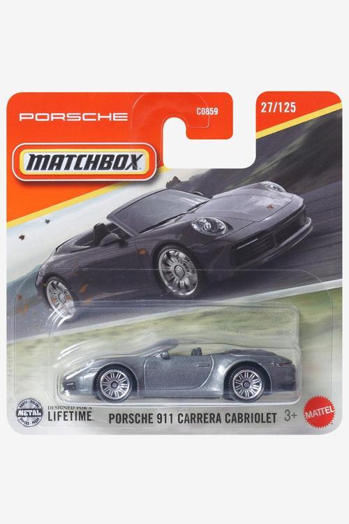 Porsche 911 Carrera Cabriolet - Gri (1/64) 2025 Case