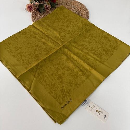 Gold Silvia Yağ Yeşili  Eşarp VHC1029