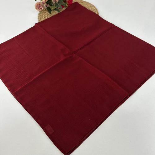 120 cm Pano Pamuk Eşarp  Kırmızı BYA0212