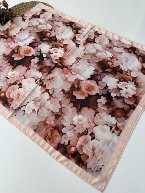 ARSEL MODA Soft Pamuklu Şal Çiçek Desen LBD2202