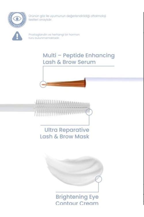 Kaş, Kirpik ve Göz Çevresi Bakım Seti Vegan