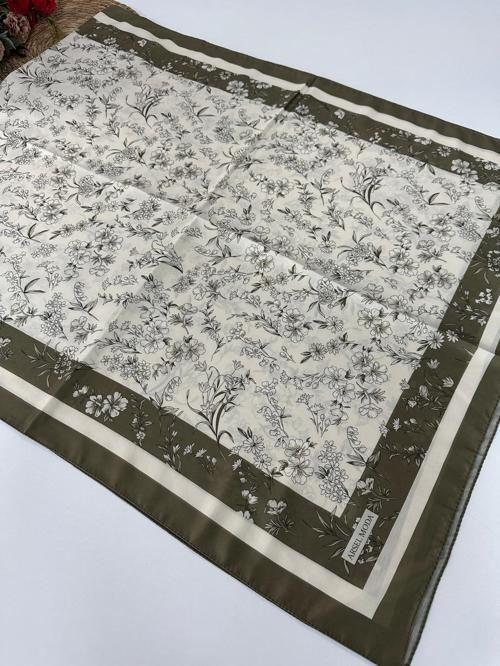 ARSEL MODA Soft Pamuklu Şal Çiçek Desen LBD2611