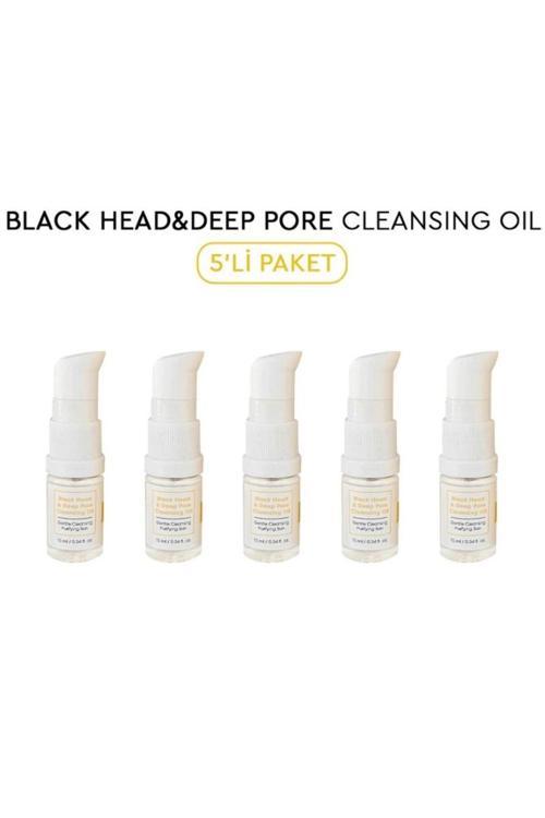 Black Head&Deep Pore Cleansing Oil 10ml (5Adet) New Version