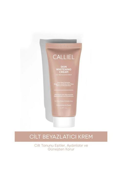 Cilt Beyazlatıcı, Aydınlatıcı Leke Karşıtı Bakım Kremi Glutatyon, Alpha Arbutin, Kojik Asit 50 ML