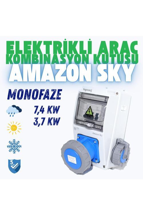 ''Amazon SKY'' Monofaze Elektrikli Araç Kombinasyon Kutusu, V i k o/P a n a s o n i c