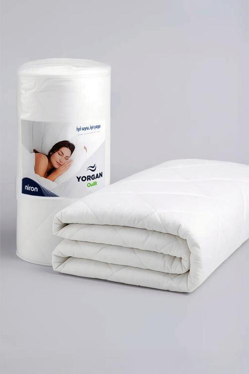 Çift Kişilik Yorgan 195x215 – Mikrofiber Kumaş, 200 g/m² Silikon Elyaf Dolgu