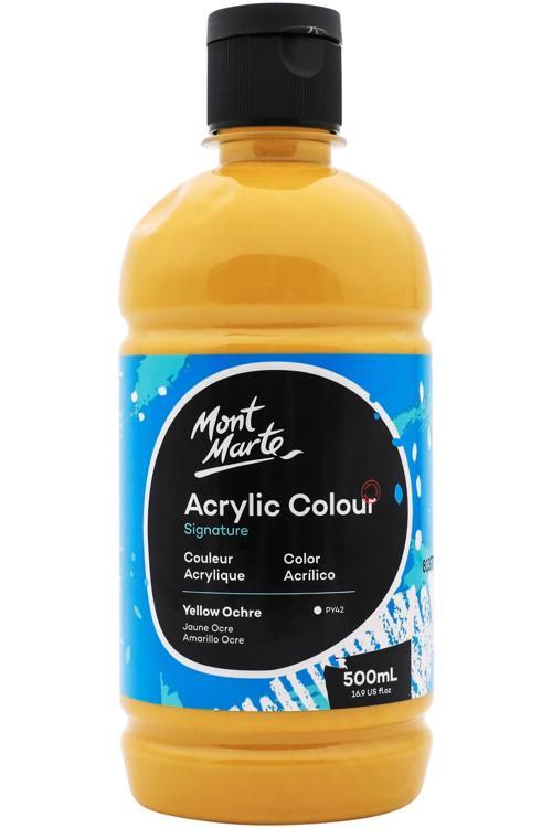 MM Akrilik Renkli 500ml Signature - Yellow Ochre