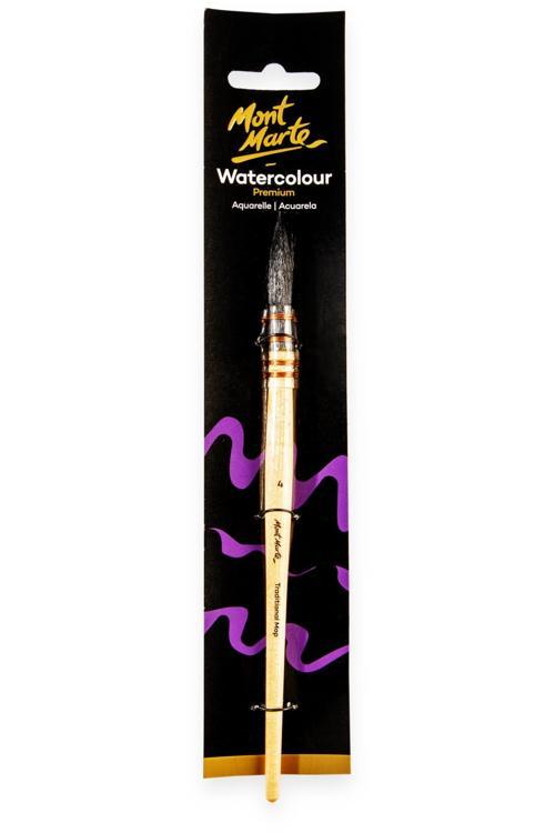 MM Sanatçı Suluboya Fırçası Geleneksel  Premium Mop 4