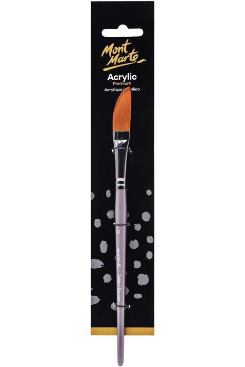 MM Sanatçı Akrilik Fırçası Premium Taklon Hançer 5/8